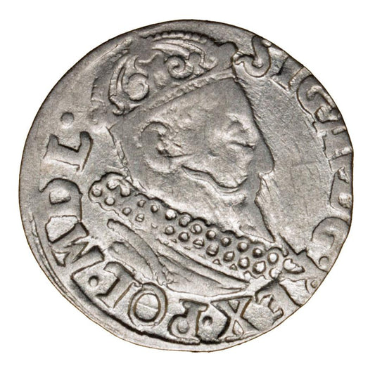 Trojak 1621 Zygmunt III Waza Polska Kraków