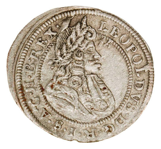 1 krajcar 1699 Leopold I Habsburg Śląsk Opole
