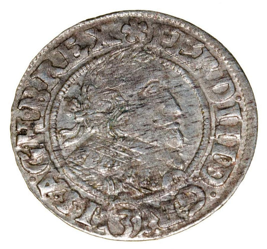 3 krajcary 1638 Ferdynand II Habsburg Śląsk Wrocław