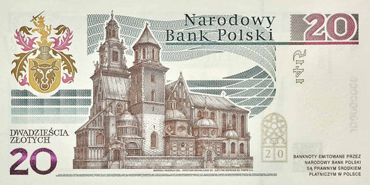 20 zł Jan Długosz - banknot kolekcjonerski