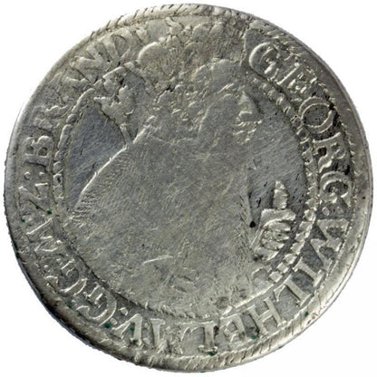 Ort 1624 Jerzy Wilhelm Księstwo Pruskie Królewiec