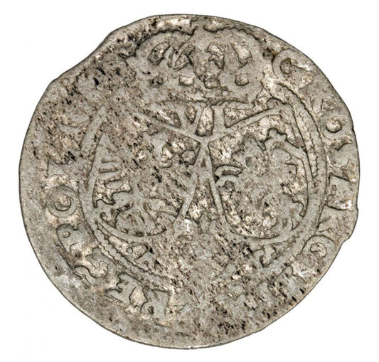 Szóstak 1666 Jan Kazimierz Polska Kraków