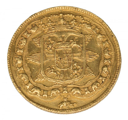 2 dukaty 1702 August II Mocny Polska Drezno