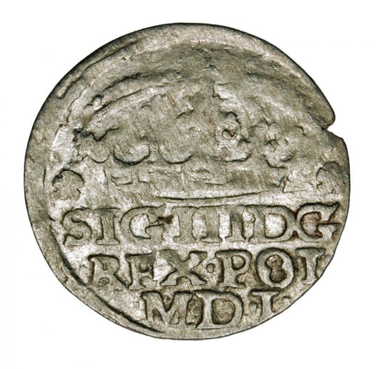 Grosz 1624 Zygmunt III Waza Polska Kraków