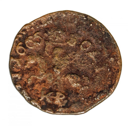 Szeląg 1665 Jan Kazimierz Litwa Brześć