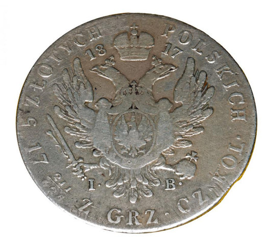 5 złotych 1817 Aleksander I Królestwo Polskie Warszawa