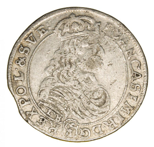 Ort 1667 Jan Kazimierz Polska Bydgoszcz