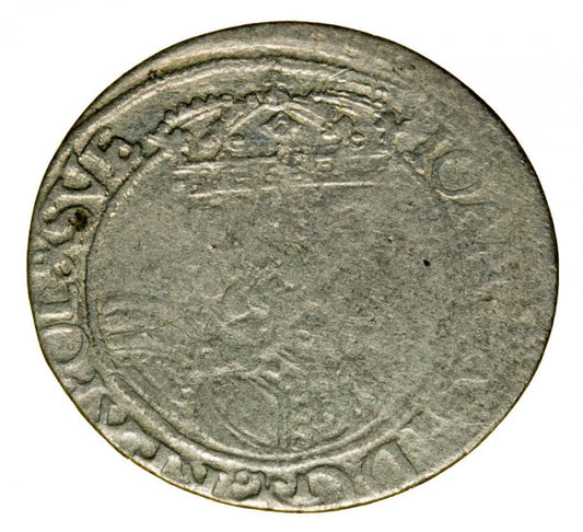 Szóstak 1661 Jan Kazimierz Polska Lwów