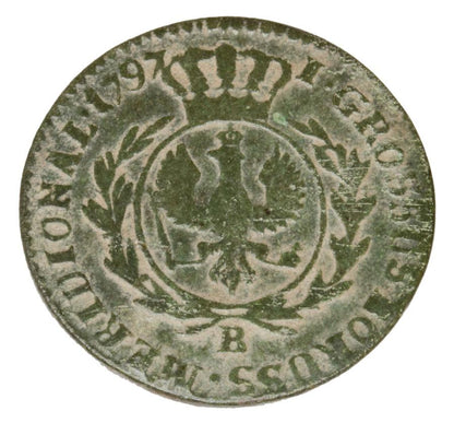Grosz 1797 Fryderyk Wilhelm II Prusy Południowe Wrocław