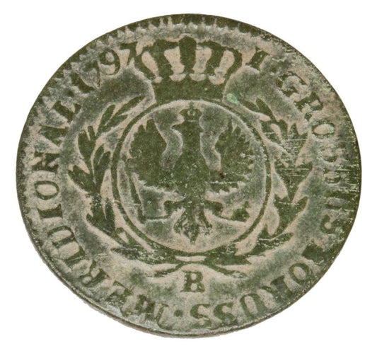 Grosz 1797 Fryderyk Wilhelm II Prusy Południowe Wrocław