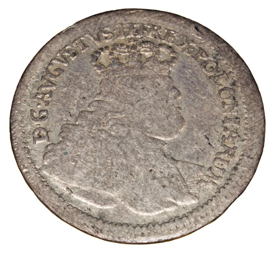 Szóstak 1754 August III Polska Lipsk
