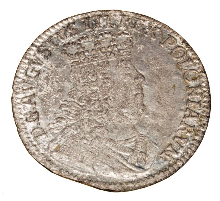 1/2 szóstaka 1753 August III Polska Lipsk