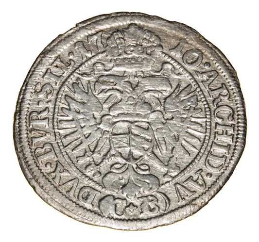 3 krajcary 1710 Józef I Habsburg Śląsk Brzeg