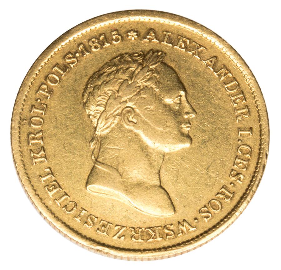 50 złotych 1829 Aleksander I Romanow Królestwo Polskie złoto
