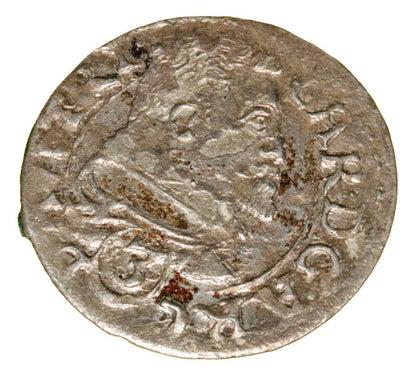 3 krajcary 1621 Karol Austriacki Nysa