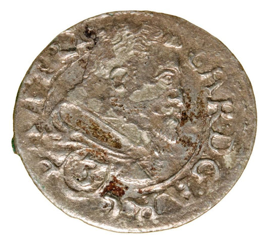 3 krajcary 1621 Karol Austriacki Nysa
