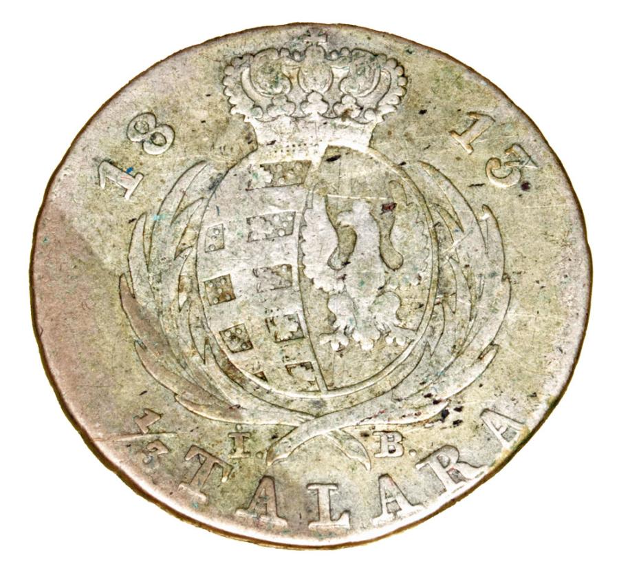 1/3 talara 1813 Fryderyk August Księstwo Warszawa