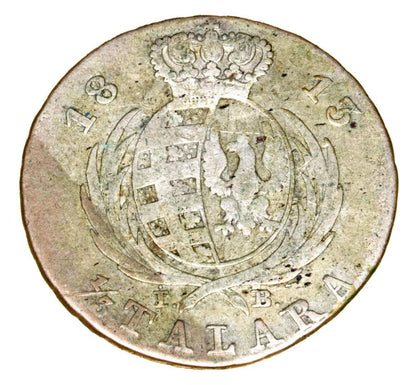 1/3 talara 1813 Fryderyk August Księstwo Warszawa