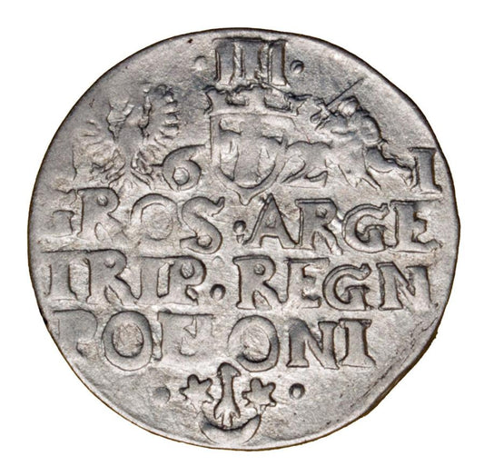 Trojak 1621 Zygmunt III Waza Polska Kraków
