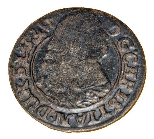 1 krajcar 1665 Jan Chrystian Brzeg