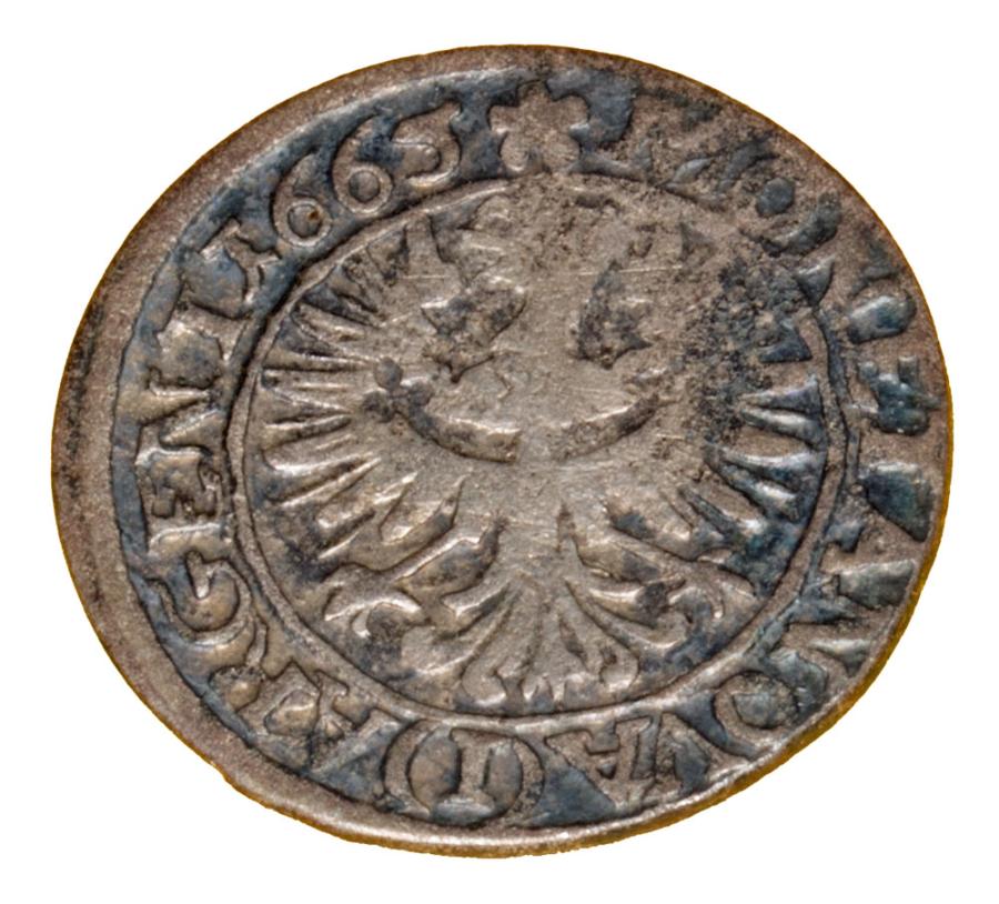 1 krajcar 1665 Jan Chrystian Brzeg