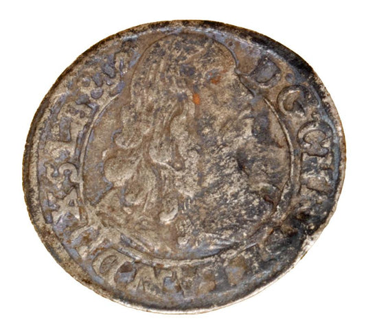 1 krajcar 1668 Jan Chrystian Brzeg