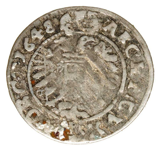 3 krajcary 1648 Ferdynand III Habsburg Śląsk Wrocław