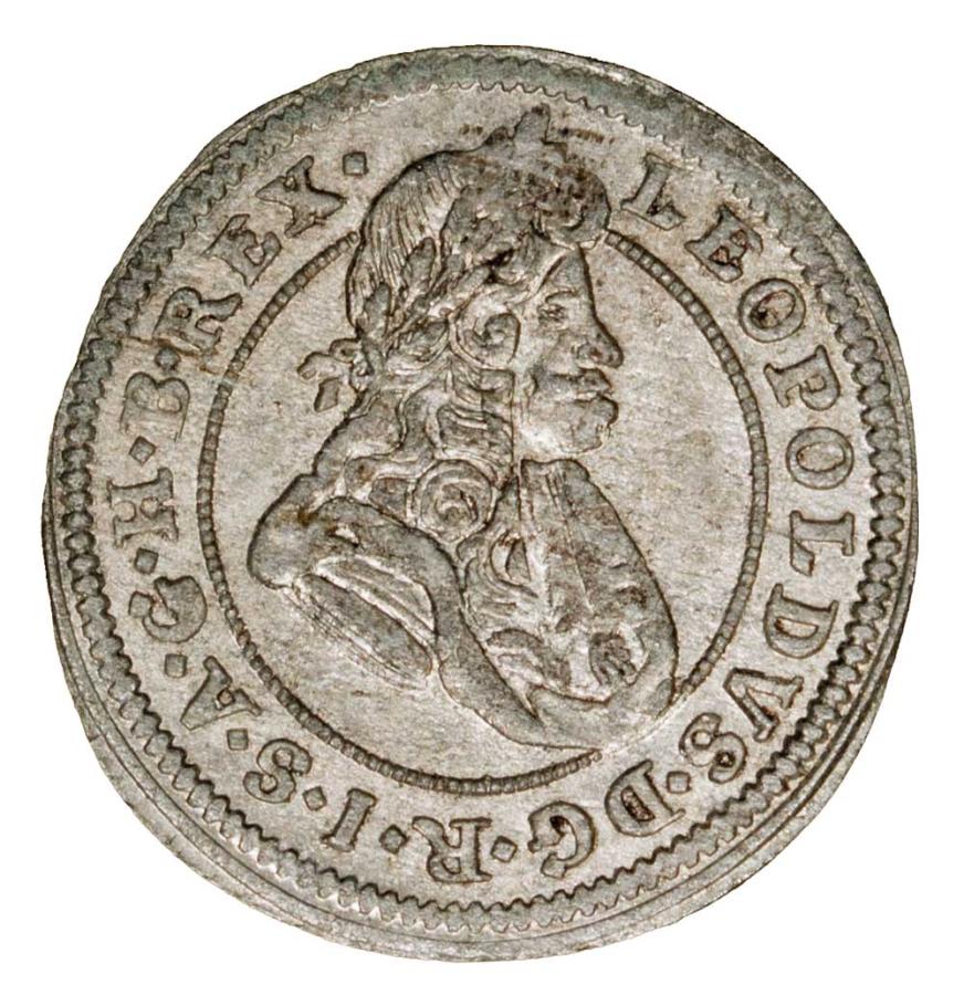 1 krajcar 1700 Leopold I Habsburg Śląsk Opole