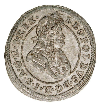 1 krajcar 1700 Leopold I Habsburg Śląsk Opole