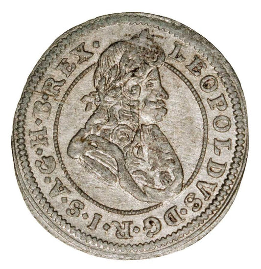 1 krajcar 1700 Leopold I Habsburg Śląsk Opole