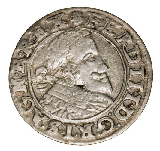 1 krajcar 1637 Ferdynand III Habsburg Śląsk Wrocław