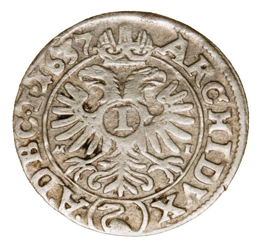 1 krajcar 1637 Ferdynand III Habsburg Śląsk Wrocław