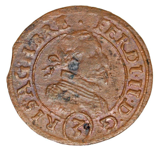 3 krajcary 1626 Ferdynand II Habsburg Śląsk Opawa