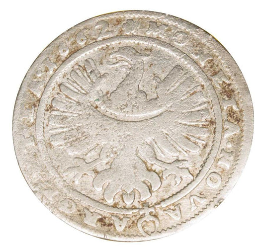 15 krajcarów 1662 Ludwik IV Legnicki Brzeg