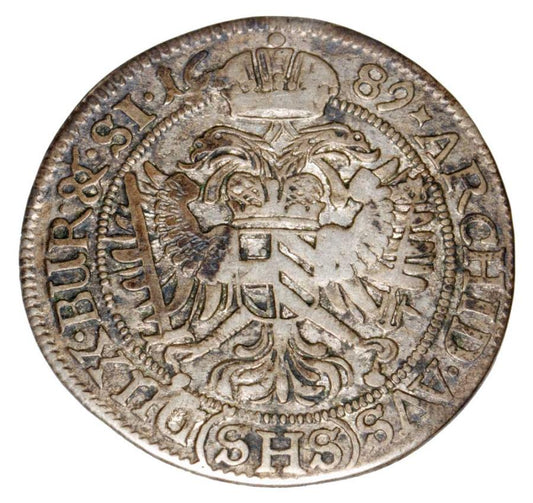 6 krajcarów 1689 Leopold I Habsburg Śląsk Wrocław