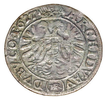 3 krajcary 1627 Ferdynand II Habsburg Śląsk Wrocław