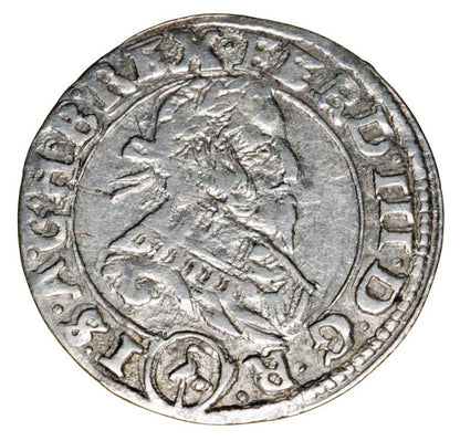 3 krajcary 1637 Ferdynand III Habsburg Śląsk Wrocław