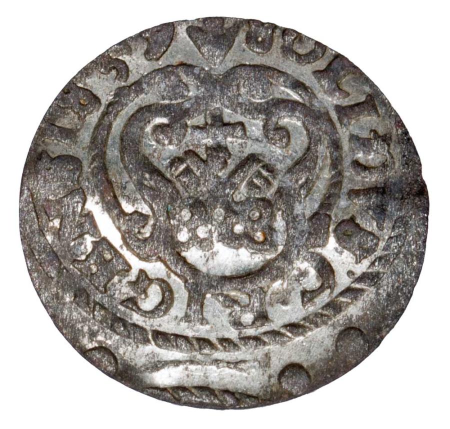 Szeląg 1659 Krystyna Waza Ryga