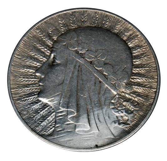 5 złotych 1933 Polska Warszawa Głowa kobiety
