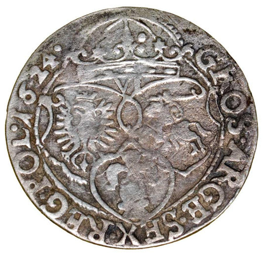 Szóstak 1624 Zygmunt III Waza Polska Kraków