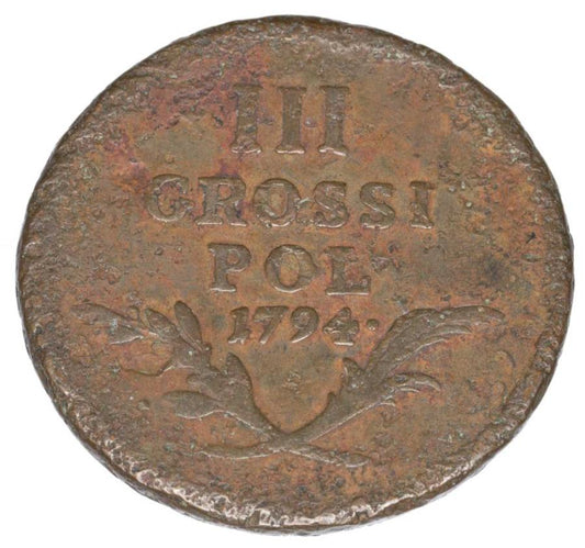 3 grosze 1794 Galicja Wiedeń Insurekcja Kościuszkowska