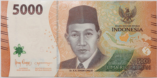 5000 Rupii - Indonezja - 2022 rok